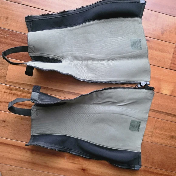 Ariat Leather Half Chaps - Size AST (Small Tall) English Riding Horseback - Picture 5 of 6